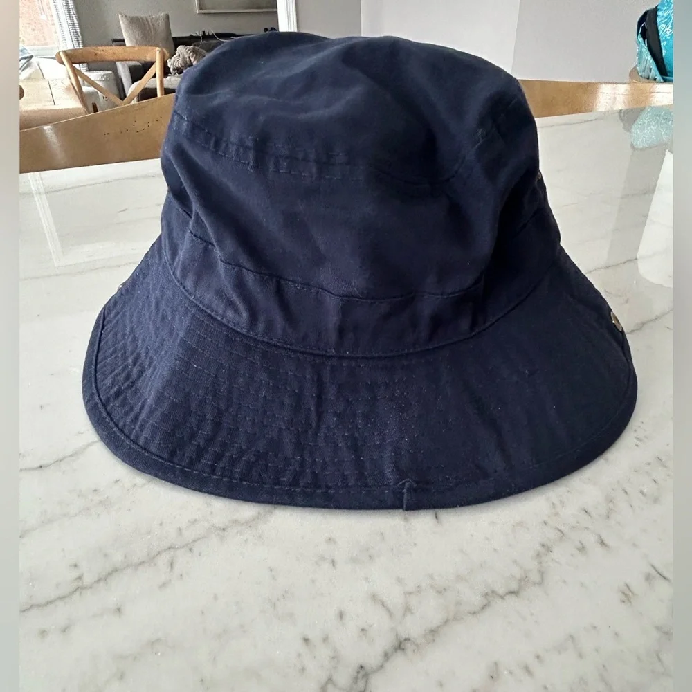 Kids Navy Blue Bucket Hat